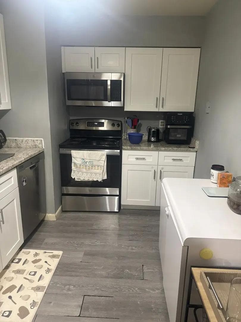 remodeled kitchen for a fix and flip investment